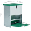 vidaXL Feedomatic automatikus pedálos baromfietető 12 kg
