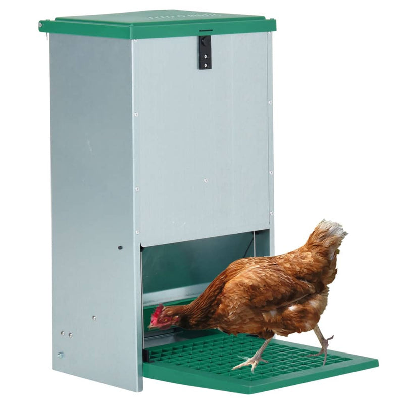 vidaXL Feedomatic automatikus pedálos baromfietető 20 kg