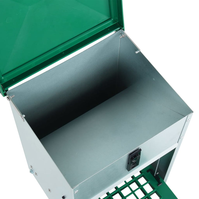 vidaXL Feedomatic automatikus pedálos baromfietető 20 kg
