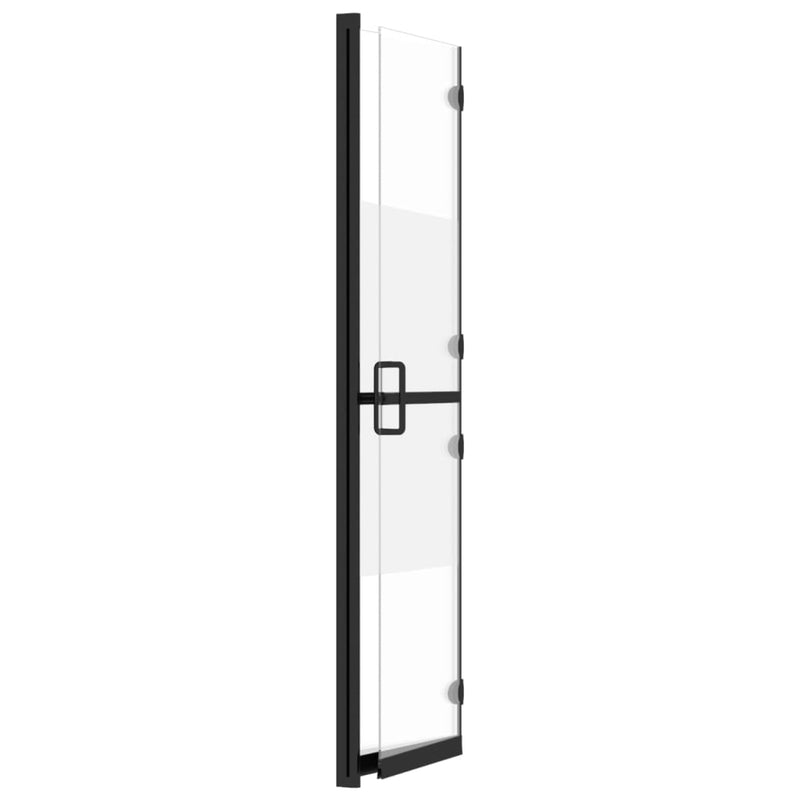 vidaXL selyemmatt ESG üveg összecsukható zuhanyfal 70 x 190 cm