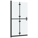 vidaXL ESG tejüveg összecsukható zuhanyfal 120 x 190 cm