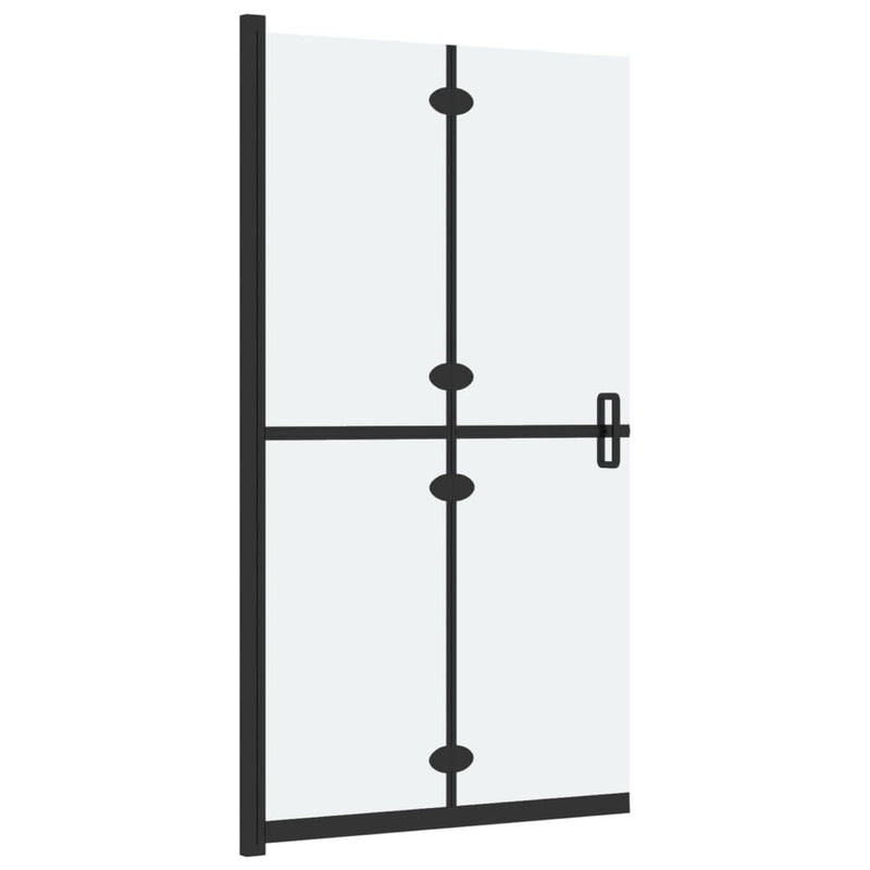 vidaXL ESG tejüveg összecsukható zuhanyfal 120 x 190 cm