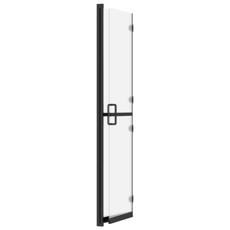 vidaXL ESG tejüveg összecsukható zuhanyfal 120 x 190 cm