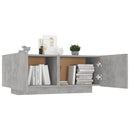 vidaXL betonszürke forgácslap éjjeliszekrény 100 x 35 x 40 cm