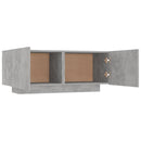 vidaXL betonszürke forgácslap éjjeliszekrény 100 x 35 x 40 cm