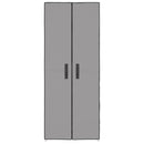 vidaXL szürke szövet cipősszekrény 60 x 30 x 166 cm