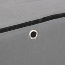 vidaXL szürke szövet cipősszekrény 60 x 30 x 166 cm