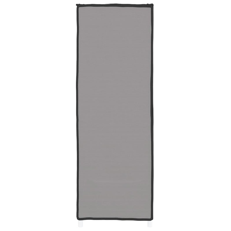 vidaXL szürke szövet cipősszekrény 60 x 28 x 90 cm