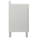 vidaXL 2 fiókos kereskedelmi konyhaszekrény 50x60x96 cm