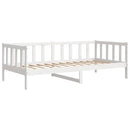 vidaXL fehér tömör fenyőfa kanapéágy 90 x 200 cm
