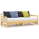 vidaXL tömör fenyőfa kihúzható kanapéágy 2 x (90 x 200) cm