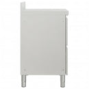vidaXL 2 db 2 fiókos kereskedelmi konyhaszekrény 50x60x96 cm