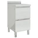 vidaXL 2 db rozsdamentes acél konyhaszekrény 50x60x96 cm