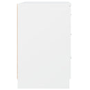 vidaXL fehér szerelt fa éjjeliszekrény 40 x 40 x 63 cm