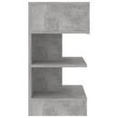 vidaXL 2 db betonszürke éjjeliszekrény 40 x 35 x 65 cm