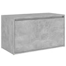 vidaXL betonszürke szerelt fa előszobapad 80 x 40 x 45 cm