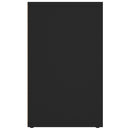 vidaXL fekete cipőszekrény 52,5 x 30 x 50 cm