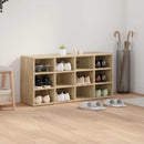vidaXL Cipőszekrény polcokkal Sonoma tölgy 103 x 30 x 51 cm Faanyag