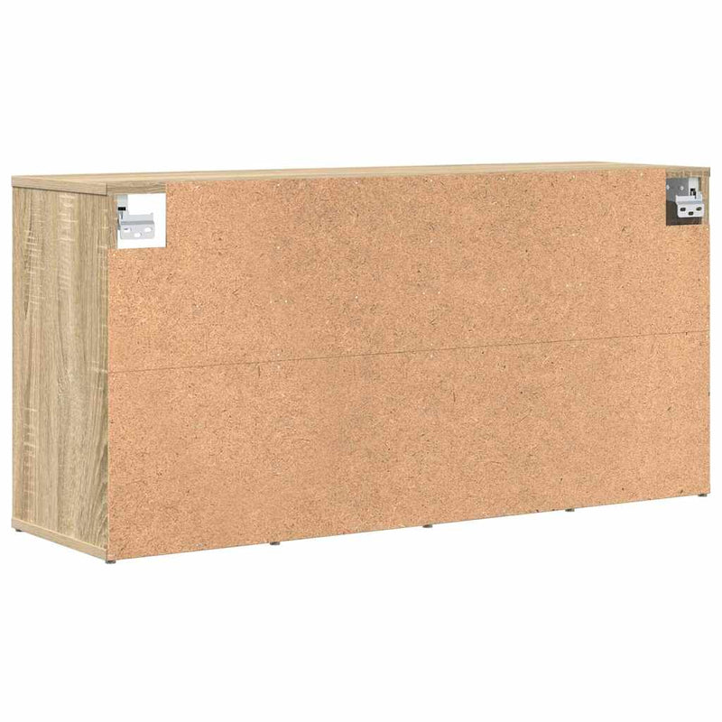 vidaXL Cipőszekrény polcokkal sonoma tölgy 103 x 30 x 51 cm Faanyag