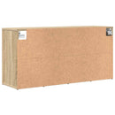 vidaXL Cipőszekrény polcokkal Sonoma tölgy 103 x 30 x 51 cm Faanyag