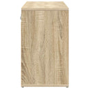vidaXL Cipőszekrény polcokkal Sonoma tölgy 103 x 30 x 51 cm Faanyag