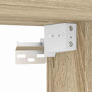 vidaXL Cipőszekrény polcokkal sonoma tölgy 77,5 x 30 x 67 cm Faanyag