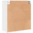vidaXL Cipőszekrény 77,5 x 30 x 83,5 cm Szerelt Fa Fehér