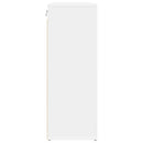 vidaXL Cipőszekrény 77,5 x 30 x 83,5 cm Szerelt Fa Fehér