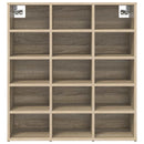 vidaXL Cipőszekrény polcokkal Sonoma tölgy 77,5 x 30 x 83,5 cm Faanyag