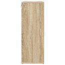 vidaXL Cipőszekrény polcokkal sonoma tölgy 77,5 x 30 x 83,5 cm Faanyag
