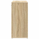 vidaXL Cipőszekrény polcokkal Sonoma tölgy 103 x 30 x 67 cm Faanyag