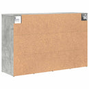 vidaXL Cipőszekrény polcokkal Beton szürke 103 x 30 x 67 cm Faanyag