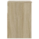 vidaXL sonoma tölgy színű szerelt fa cipőtároló pad 60 x 30 x 45 cm