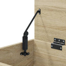 vidaXL sonoma tölgy színű szerelt fa cipőtároló pad 60 x 30 x 45 cm