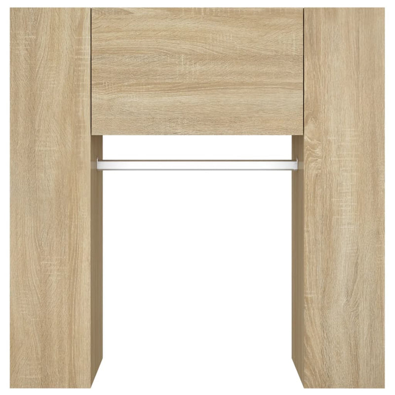 vidaXL sonoma tölgy szerelt fa előszobaszekrény 97,5x37x99 cm