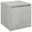 vidaXL betonszürke szerelt fa tárolódoboz 40,5 x 40 x 40 cm