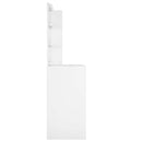 vidaXL fehér fésülködőasztal LED-világítással 60 x 40 x 140 cm