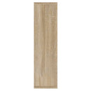 vidaXL sonoma tölgy tükrös szekrény LED-ekkel 76 x 15 x 55 cm