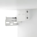 vidaXL fehér tükrös szekrény LED-ekkel 70 x 16,5 x 60 cm