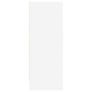 vidaXL fehér szerelt fa cipősszekrény 60 x 35 x 92 cm