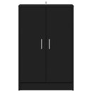 vidaXL fekete szerelt fa cipősszekrény 60 x 35 x 92 cm