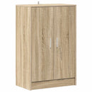 vidaXL sonoma tölgy színű szerelt fa cipősszekrény 60 x 35 x 92 cm