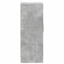 vidaXL betonszürke szerelt fa cipősszekrény 60 x 35 x 92 cm