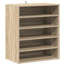 vidaXL sonoma tölgy színű szerelt fa cipősszekrény 60 x 35 x 70 cm