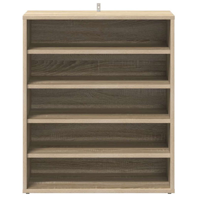 vidaXL sonoma tölgy színű szerelt fa cipősszekrény 60 x 35 x 70 cm