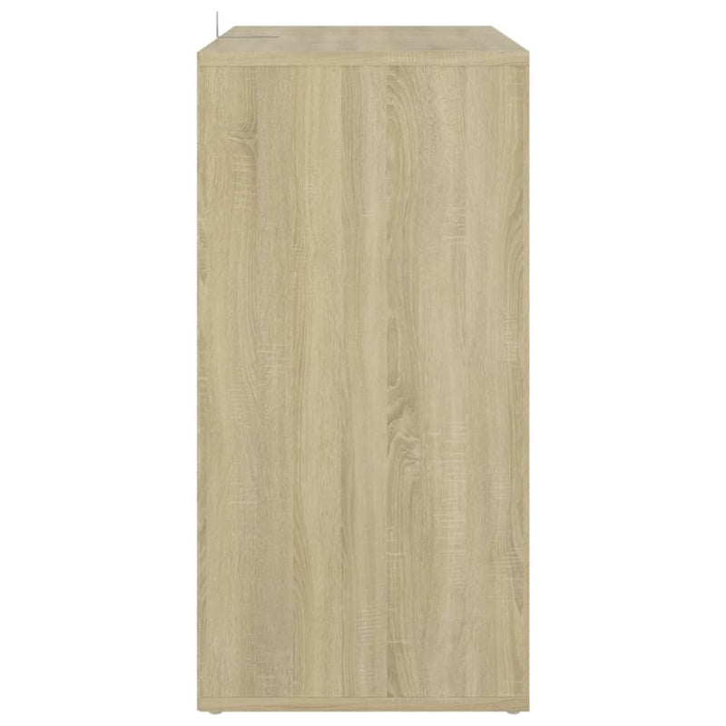 vidaXL sonoma tölgy színű szerelt fa cipősszekrény 60 x 35 x 70 cm