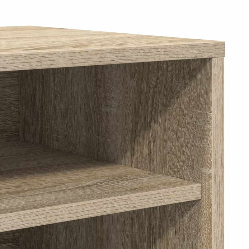 vidaXL sonoma tölgy színű szerelt fa cipősszekrény 60 x 35 x 70 cm