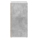 vidaXL betonszürke szerelt fa cipősszekrény 60 x 35 x 70 cm