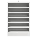 vidaXL fehér szerelt fa cipősszekrény 60 x 35 x 92 cm