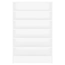 vidaXL fehér szerelt fa cipősszekrény 60 x 35 x 92 cm